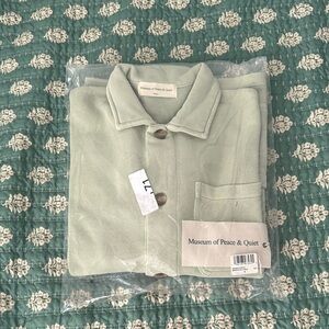 Museum of Peace & Quiet Men's Green Shirt